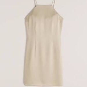 abercrombie and fitch satin dress